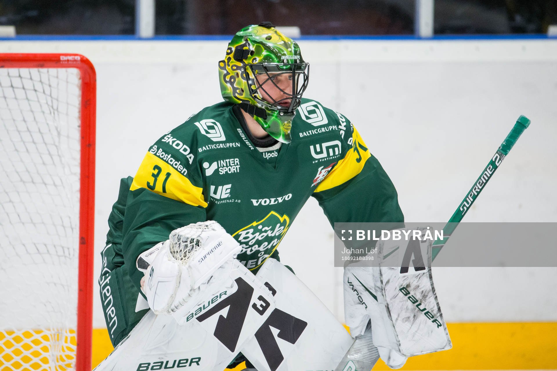 Björklövens målvakt Oscar Masiello