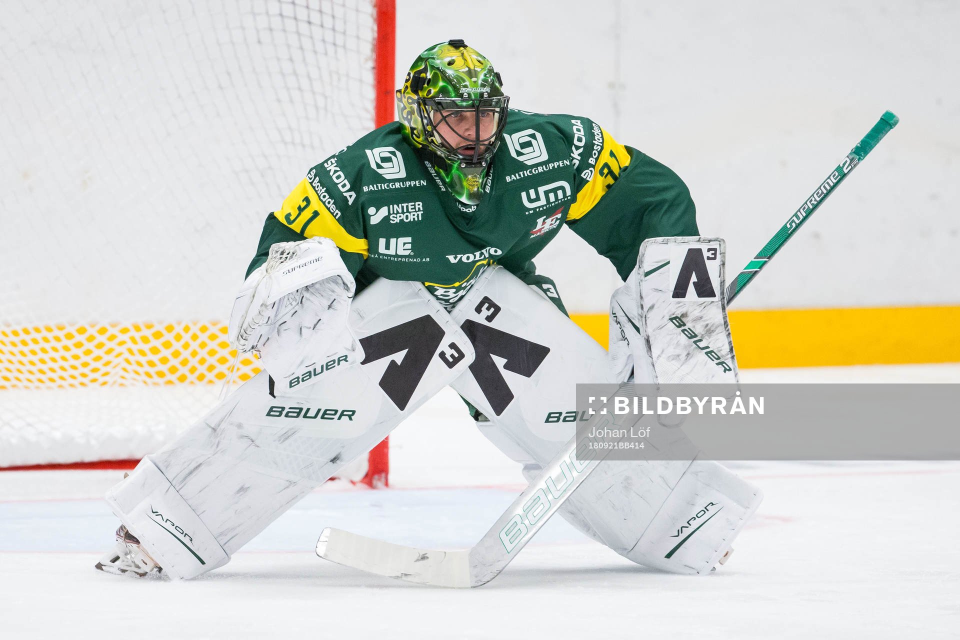 Björklövens målvakt Oscar Masiello