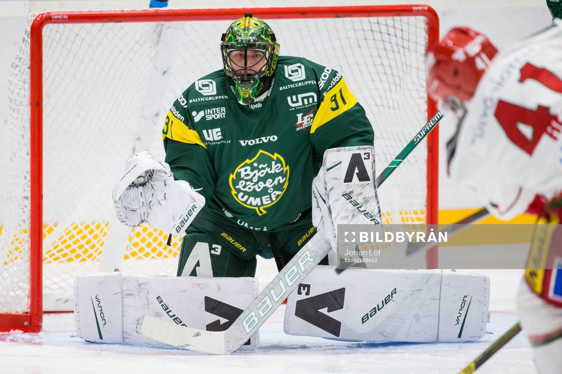 Björklövens målvakt Oscar Masiello