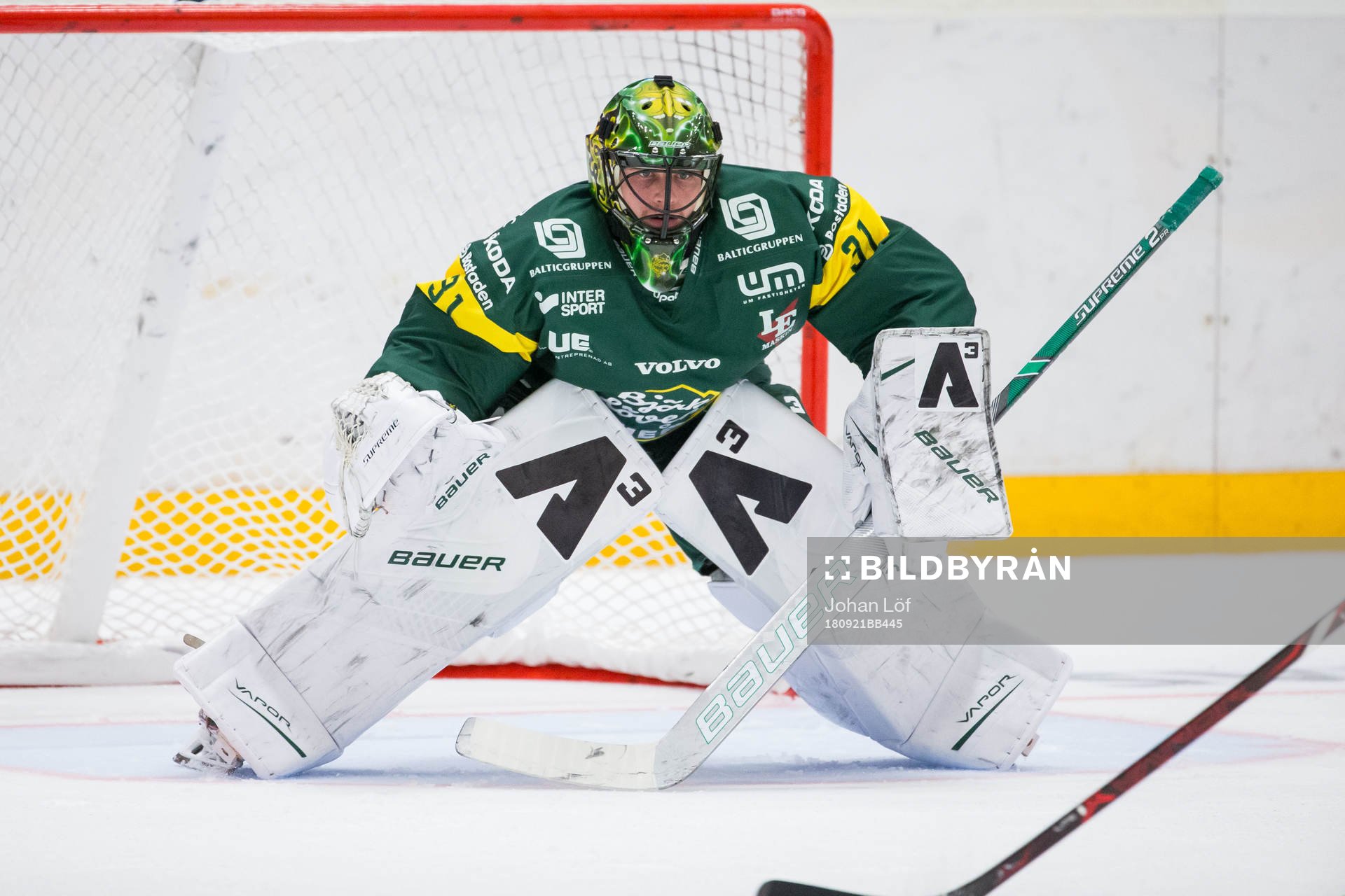 Björklövens målvakt Oscar Masiello