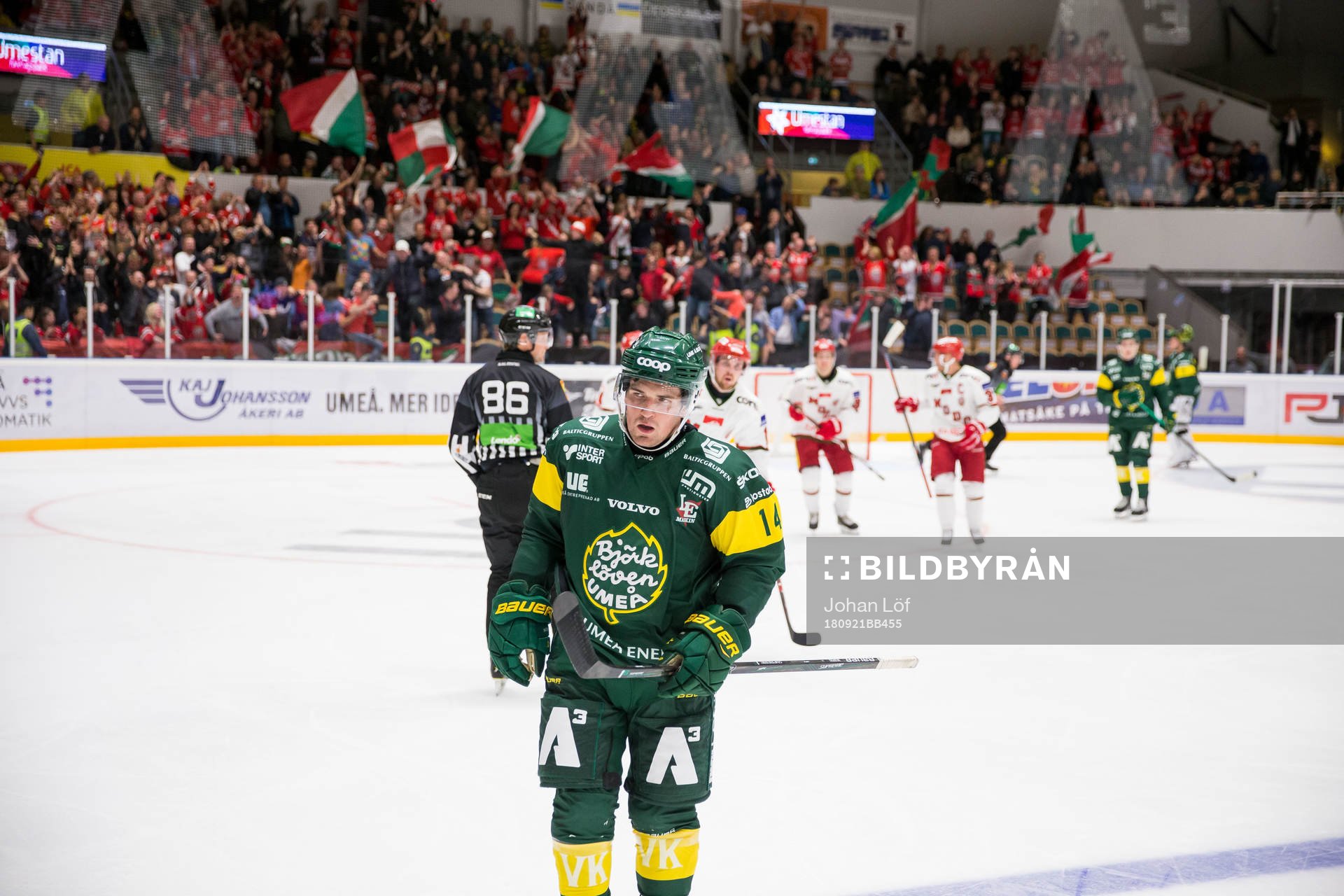 Björklövens Cody Murphy deppar