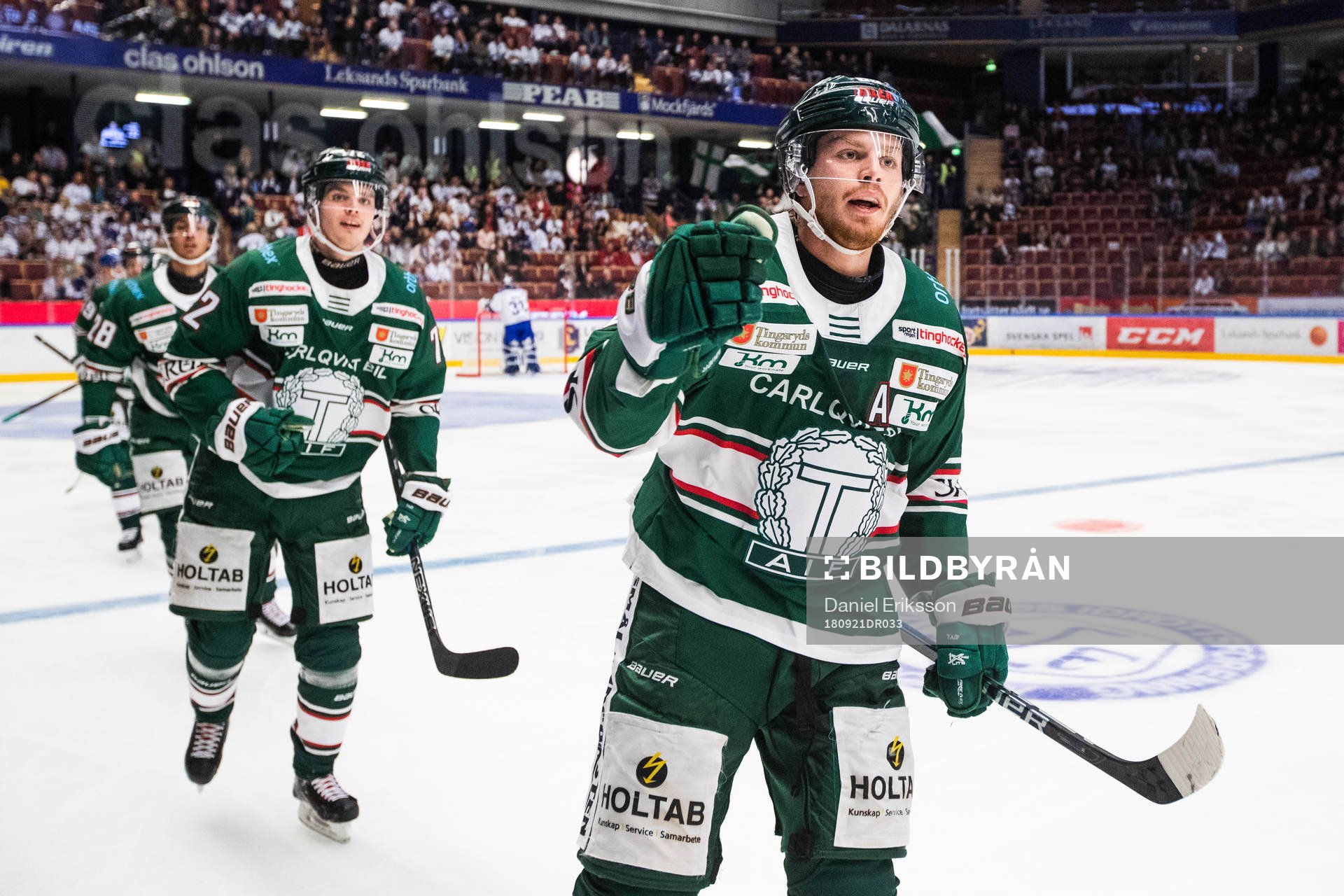 Tingsryds Daniel Öhrn jublar