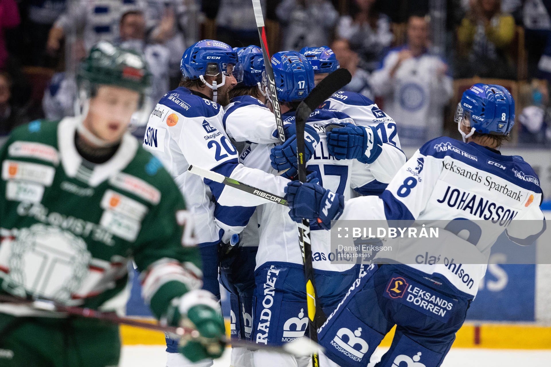Leksands Wilde Bröms  jublar