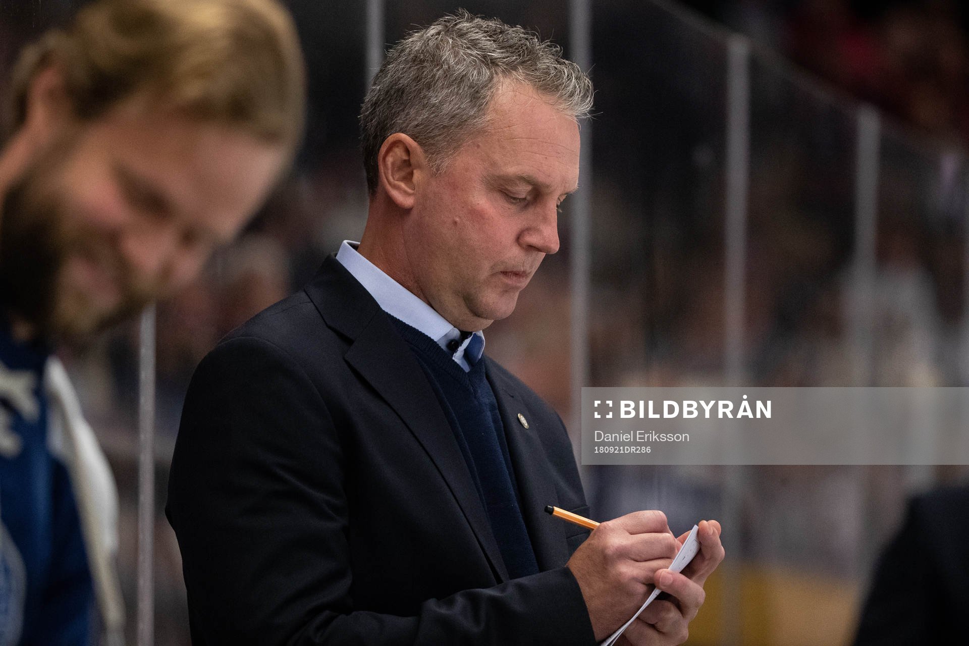 Leksands assisterande tränare Jens Nielsen  i