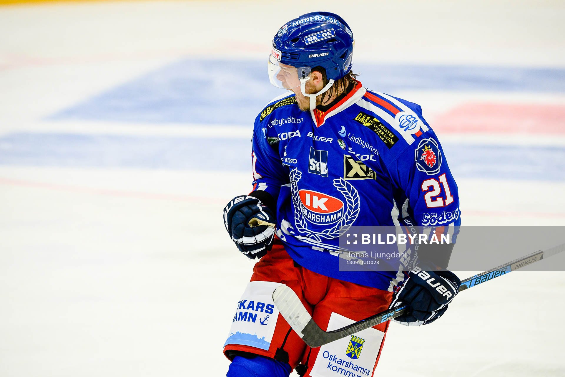 Oskarshamns Victor Öhman jublar