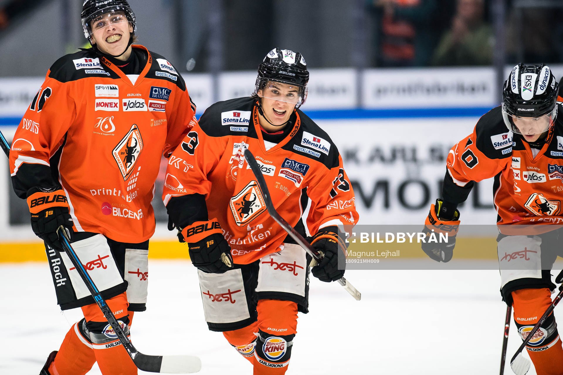 Karlskronas Kalle Miketinac jublar