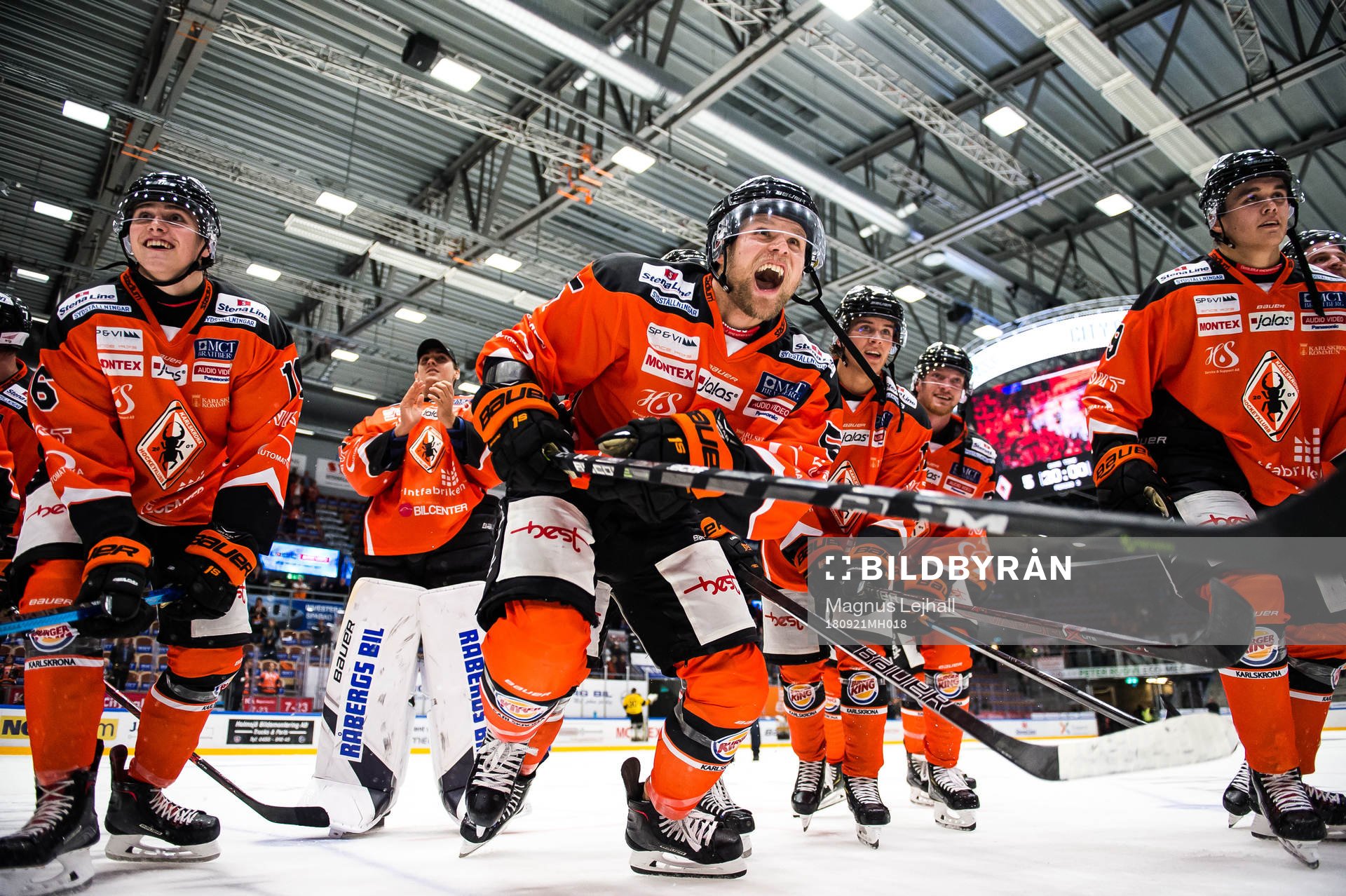 Karlskronas Mikael Kurki  jublar