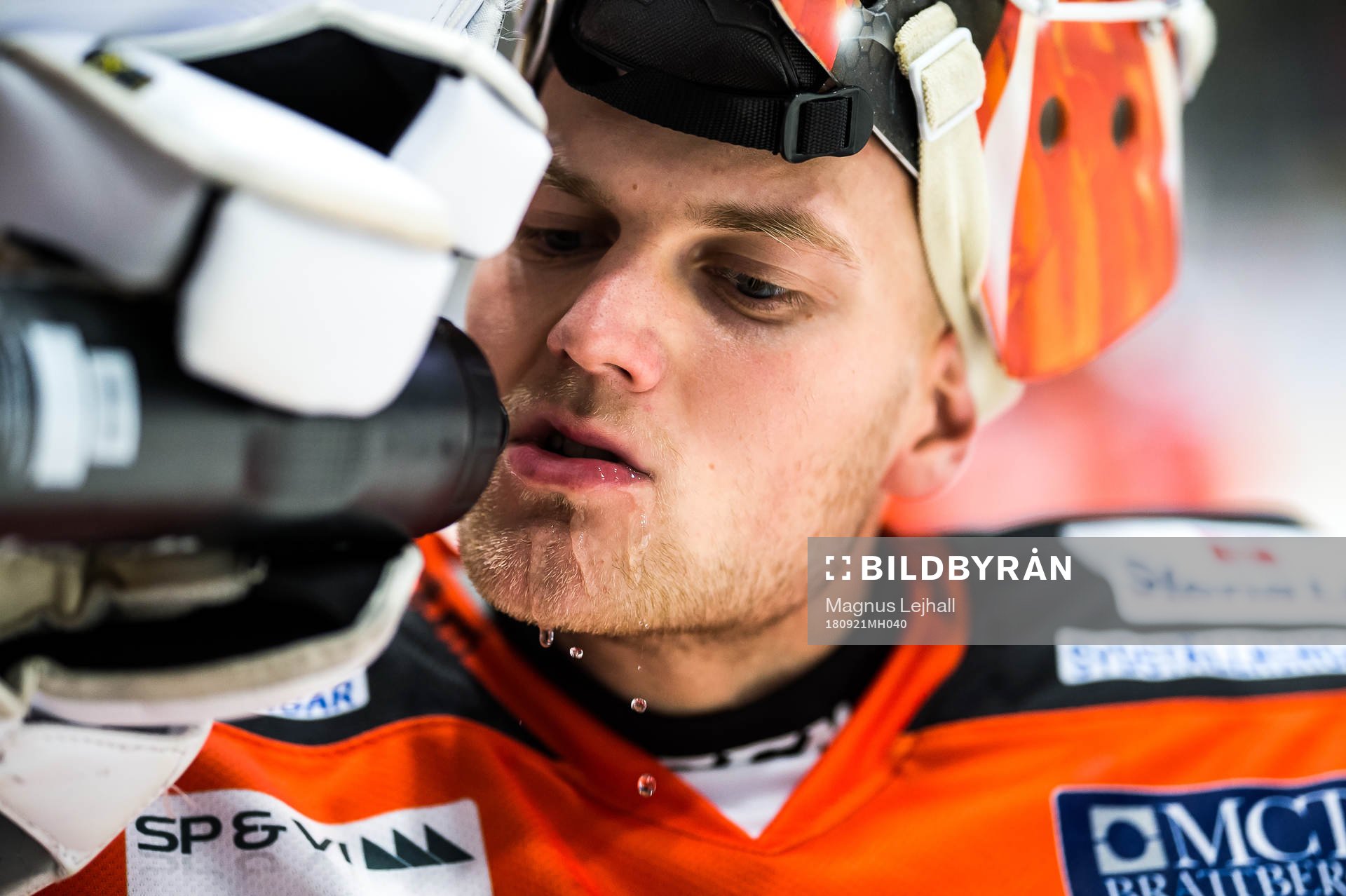 under ishockeymatchen i Hockeyallsvenskan mellan Karlskrona