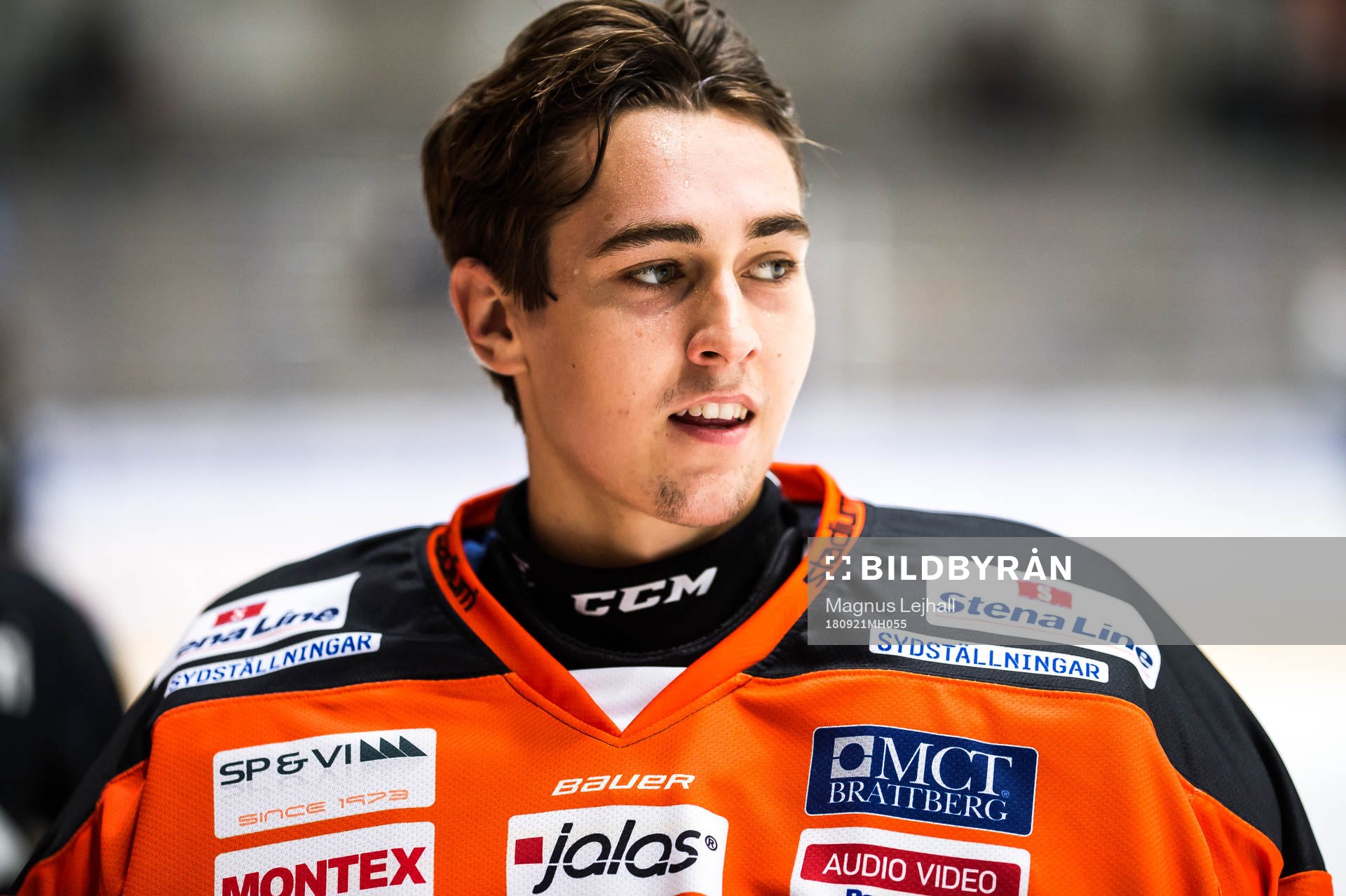 Karlskronas målvakt Arvid Holm