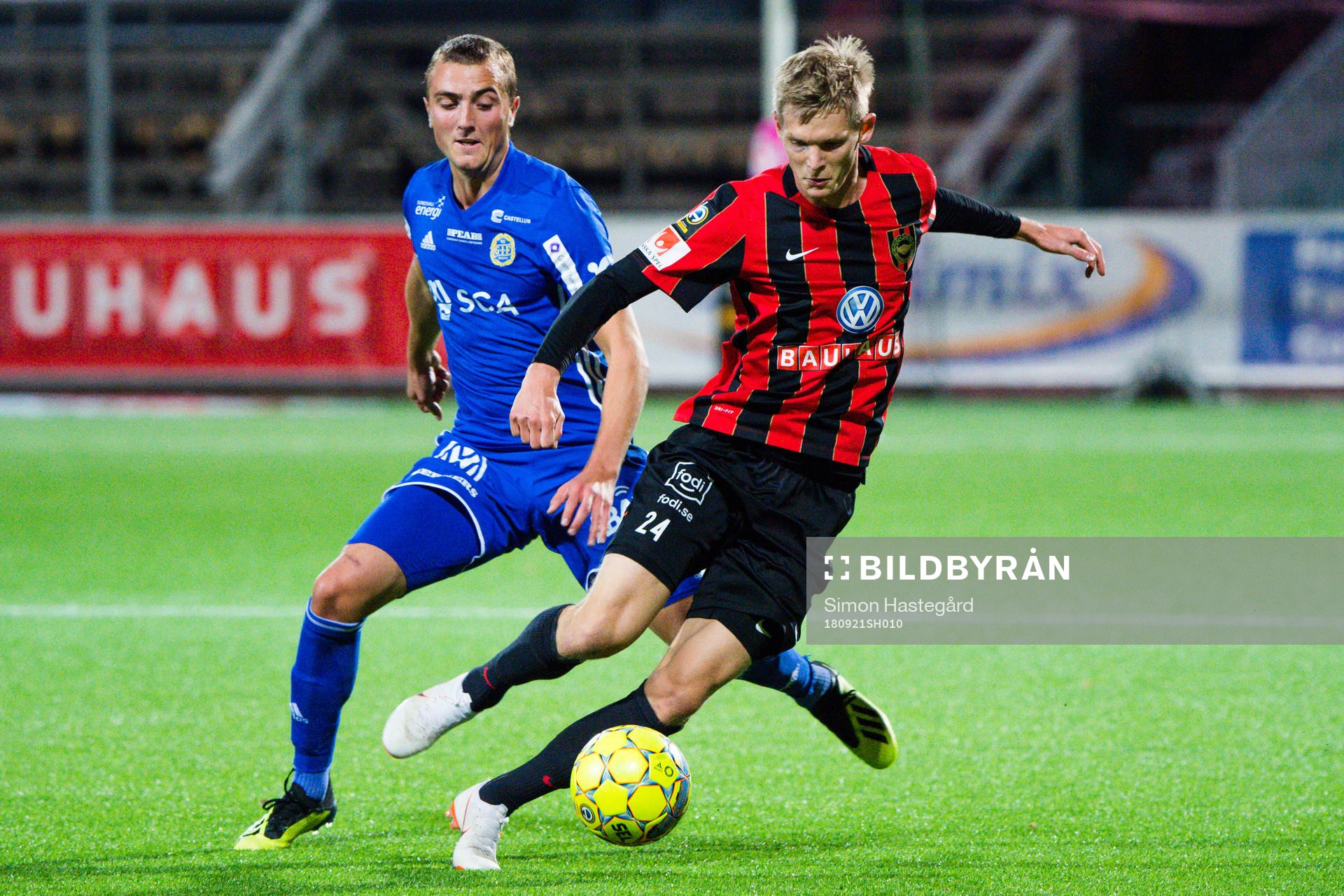 Sundsvalls Dennis Olsson och Brommapojkarnas Fritiof