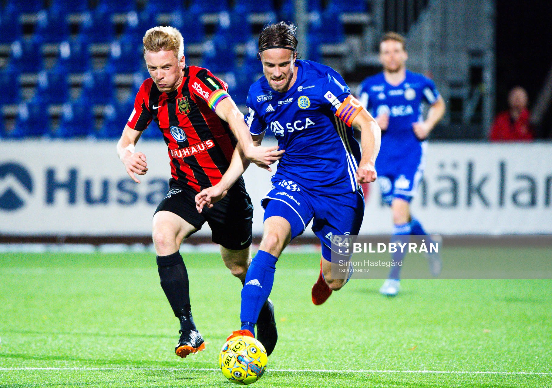 Brommapojkarnas Gustav Sandberg Magnusson och Sundsvalls