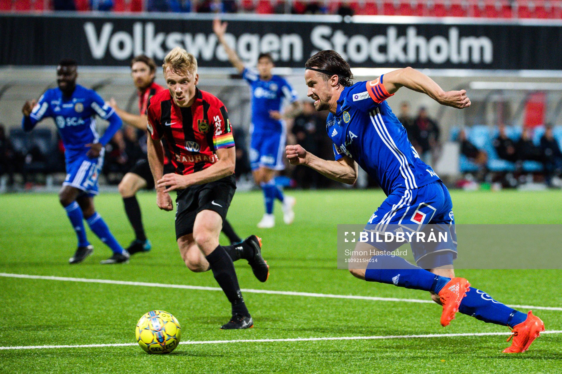 Brommapojkarnas Gustav Sandberg Magnusson och Sundsvalls