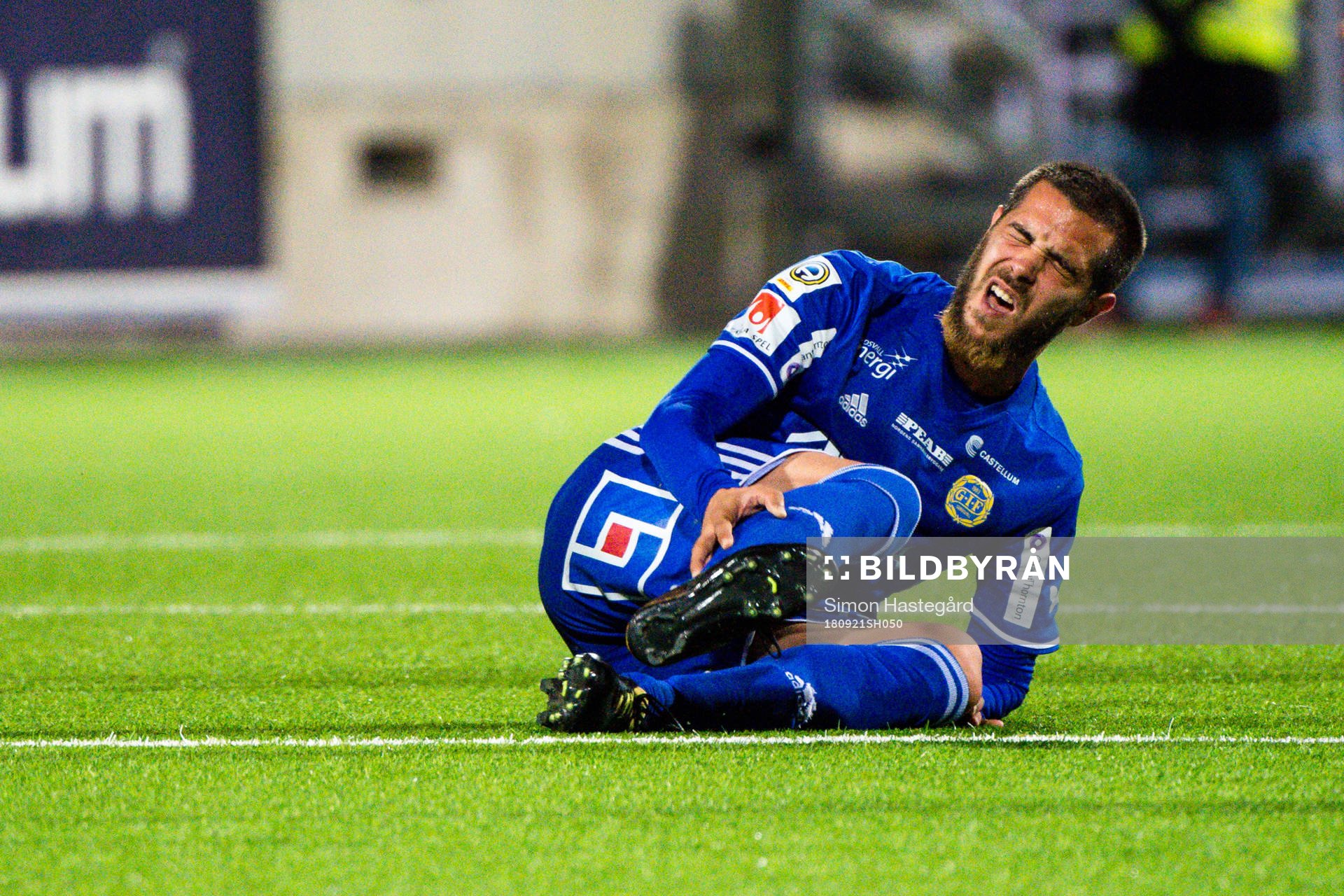 Sundsvalls Juan Jose Ciercoles Sagra har ont