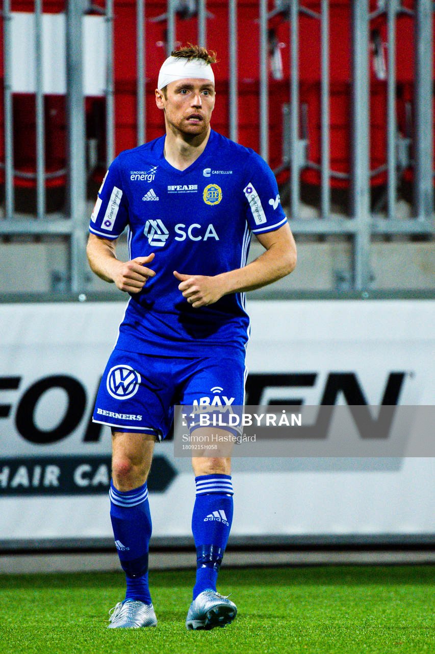 Sundsvalls David Myrestam med bandage