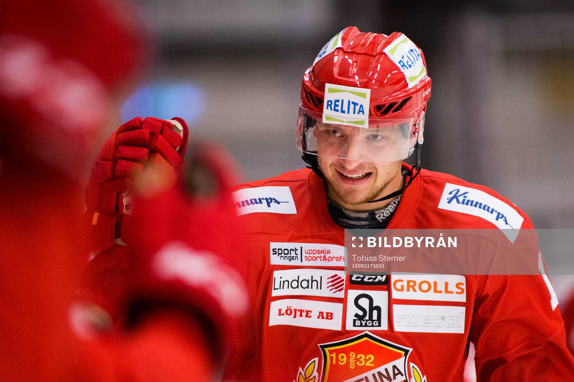 Almtunas Tobias Liljendahl jublar