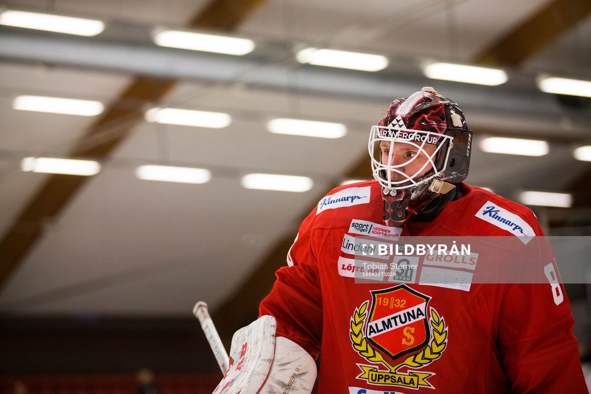 Almtunas målvakt Arvid Ljung