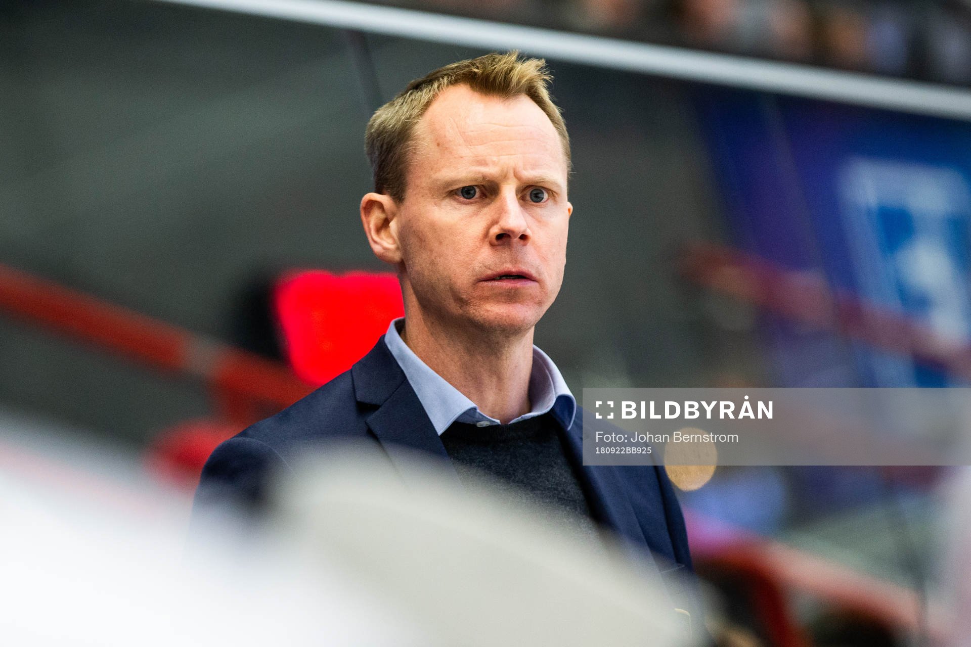 Djurgårdens tränare Robert Ohlsson deppar