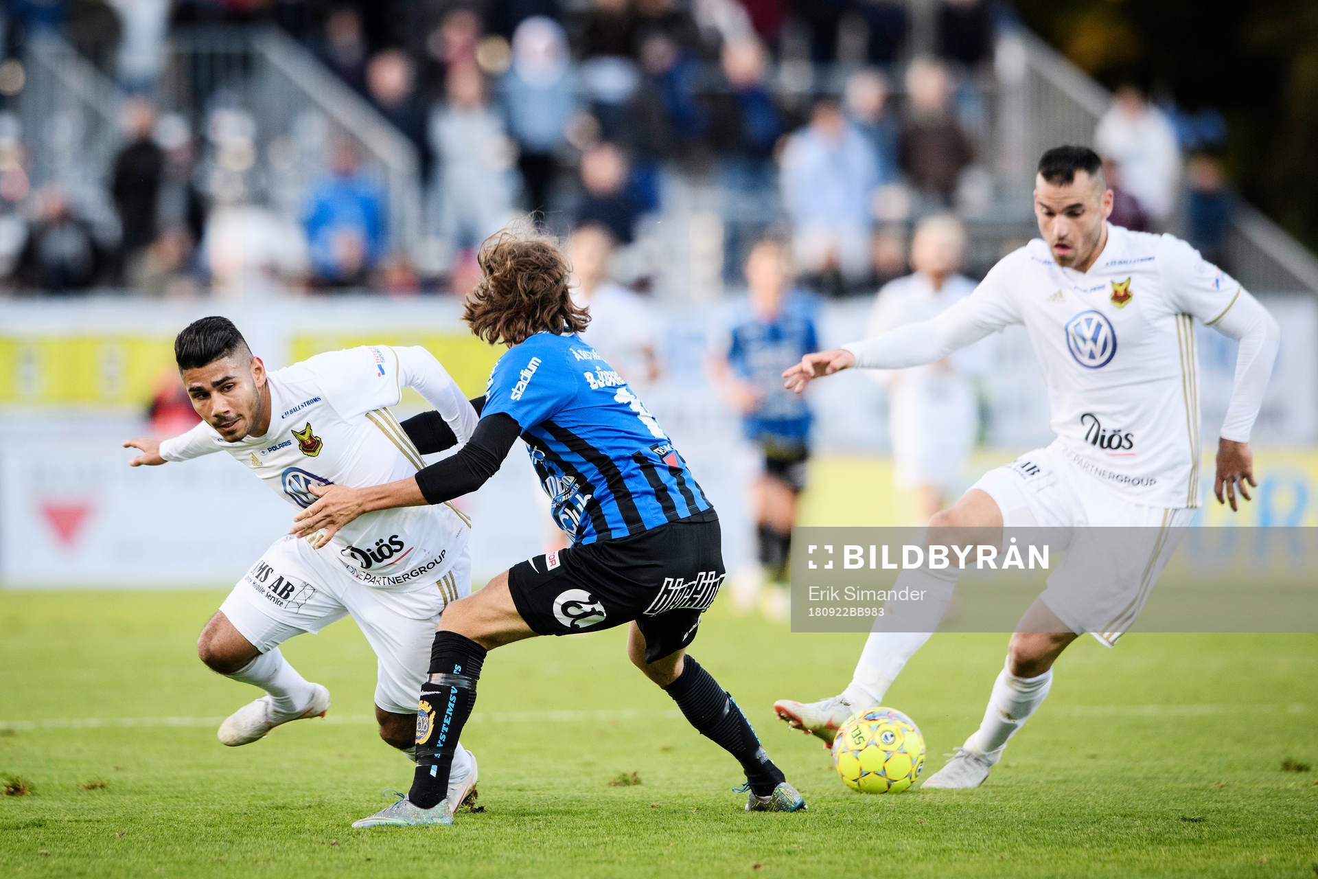 Östersunds Hosam Aiesh och Sirius Axel Björnström