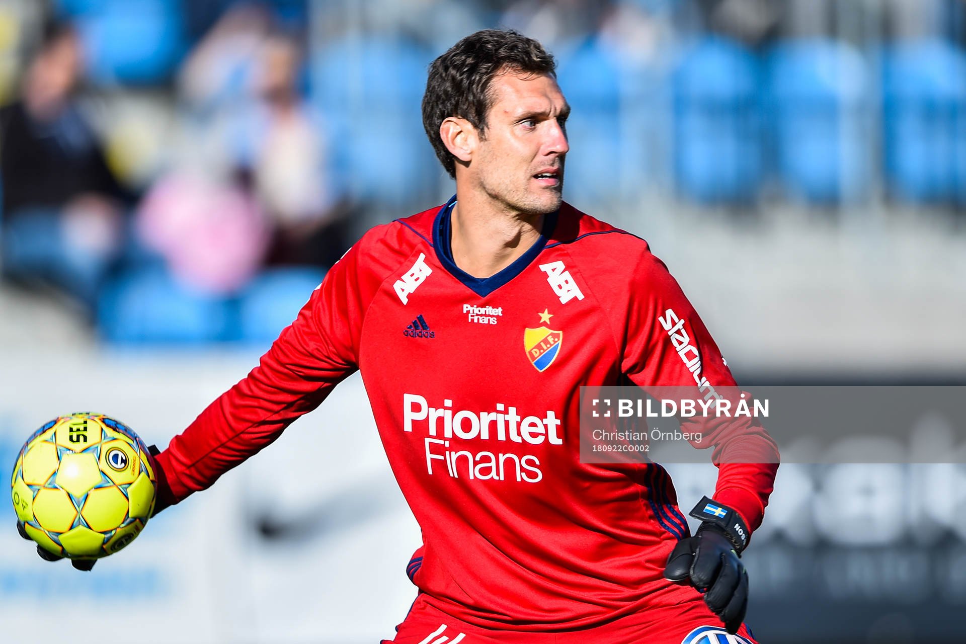 Djurgårdens målvakt Andreas Isaksson
