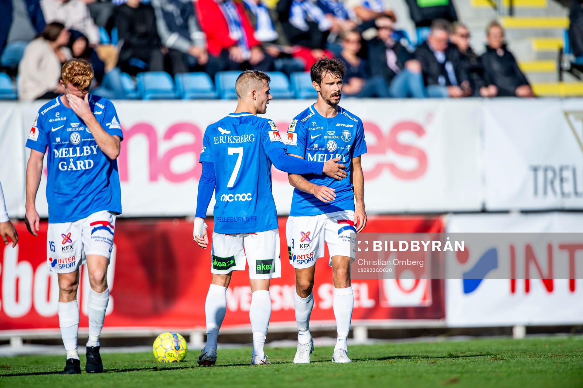 Trelleborgs Lasse Nielsen, Erik Andersson och Sebastian
