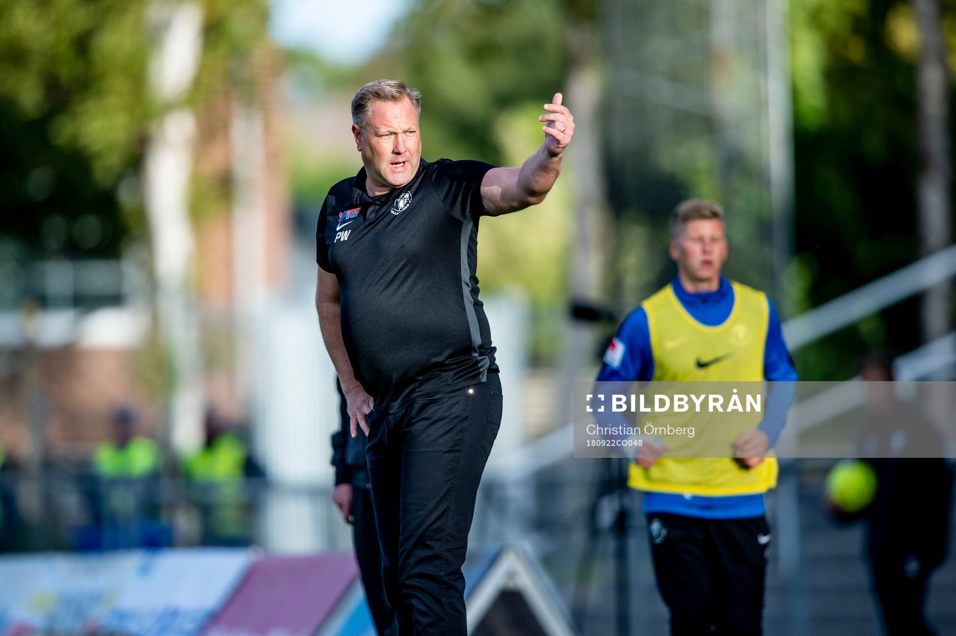 Trelleborgs tränare Patrick Winqvist