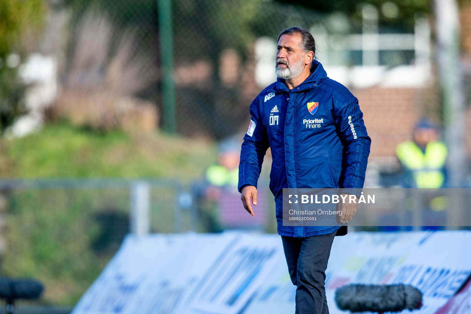 Djurgårdens tränare Özcan Melkemichel