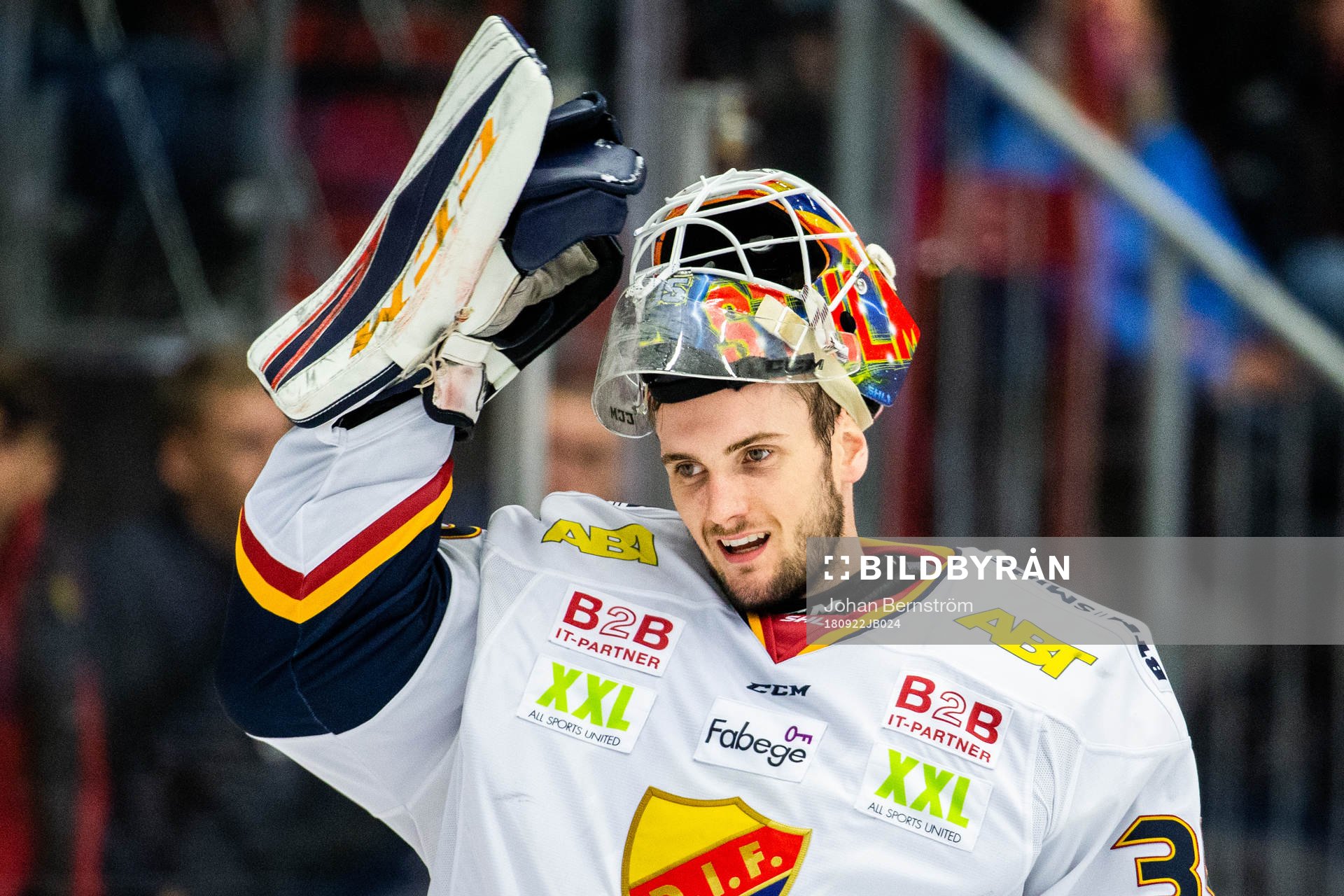 Djurgårdens målvakt Robin Jensen