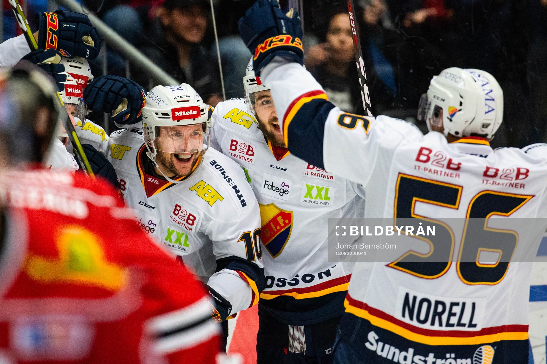 Djurgårdens Jesper Pettersson jublar
