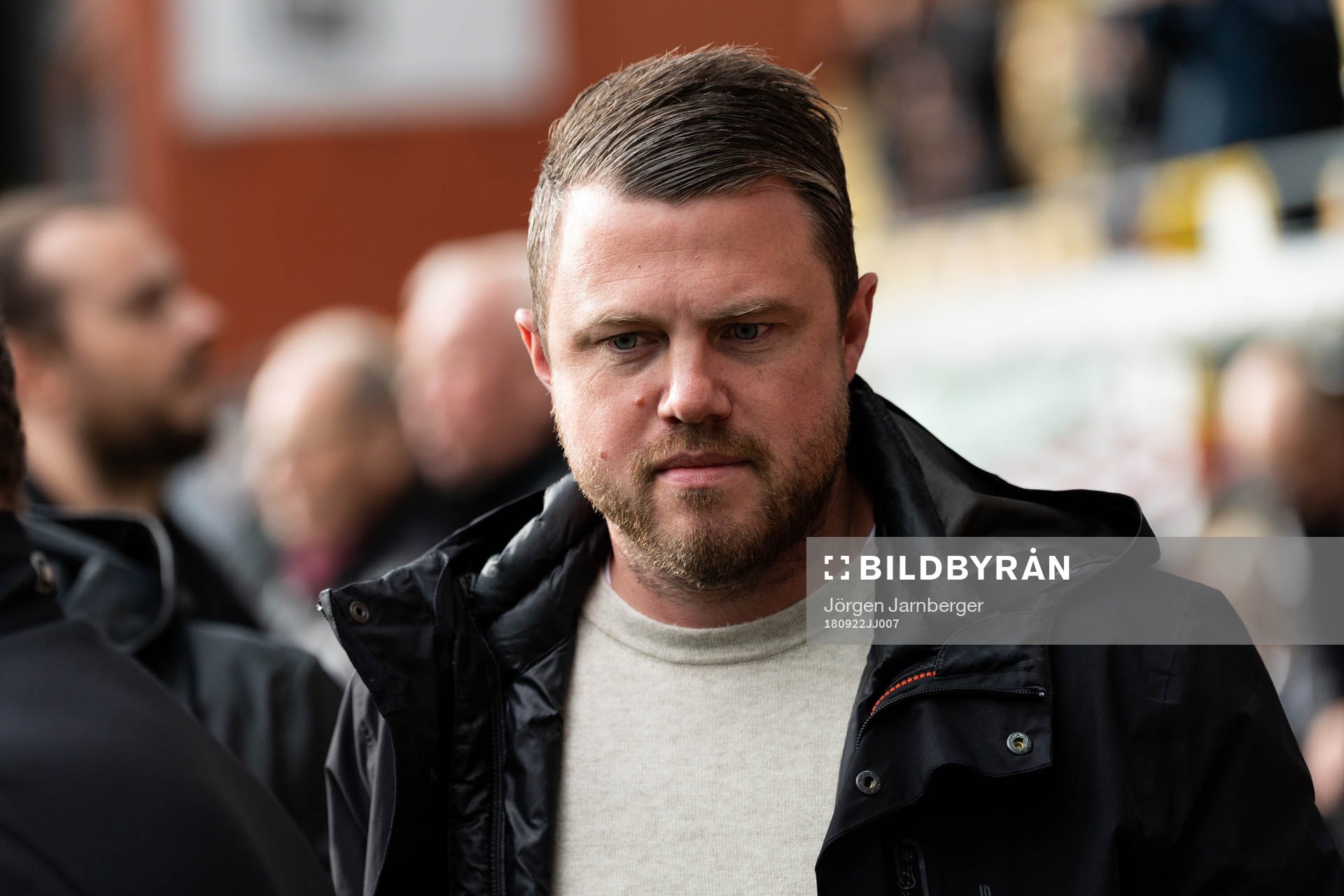 Elfsborgs manager Jimmy Thelin