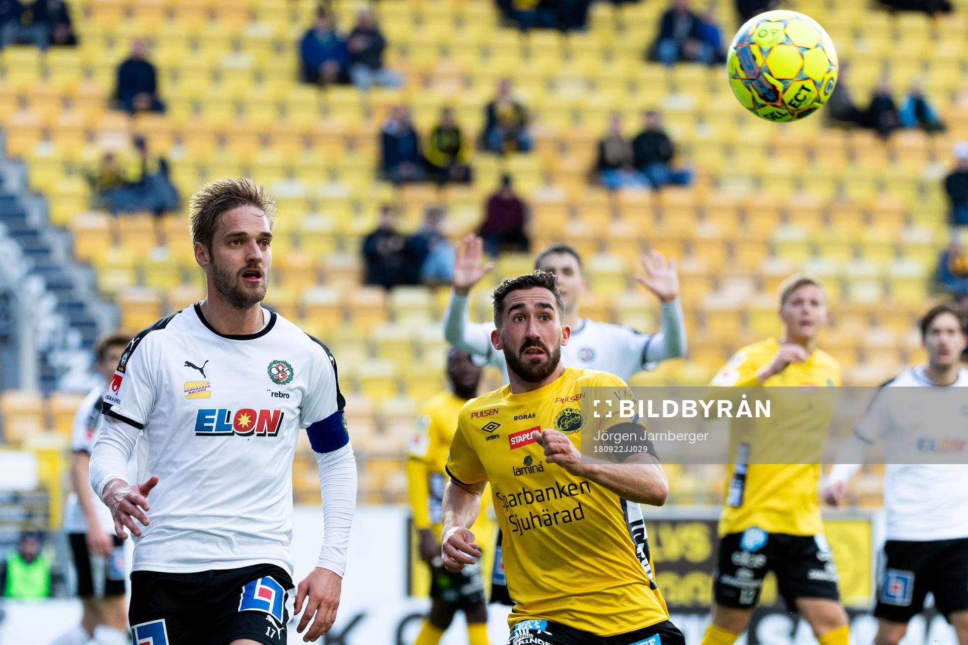 Örebros Johan Mårtensson och Elfsborgs Frederik Holst
