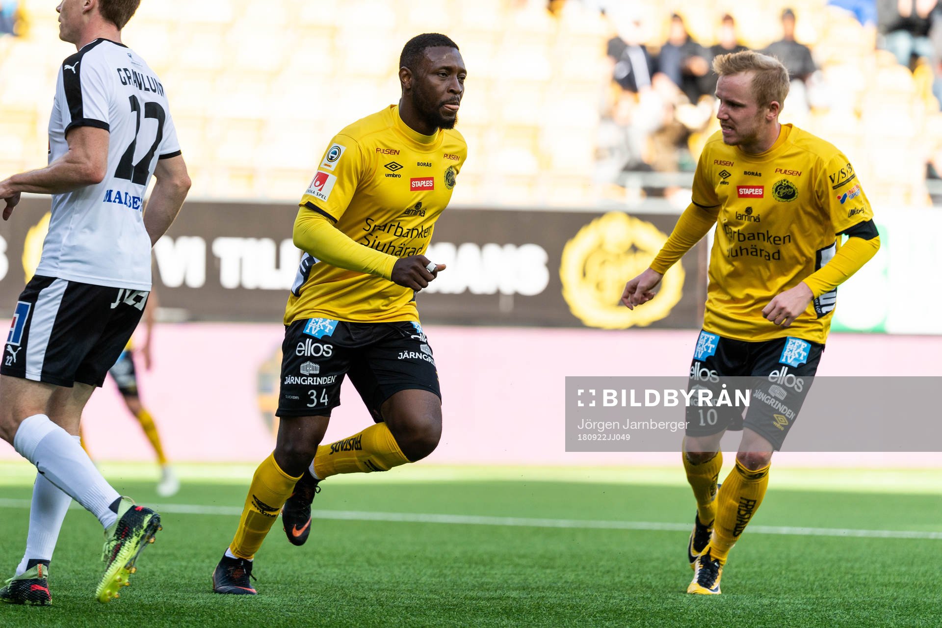 Elfsborgs Chinedu Obasi jublar