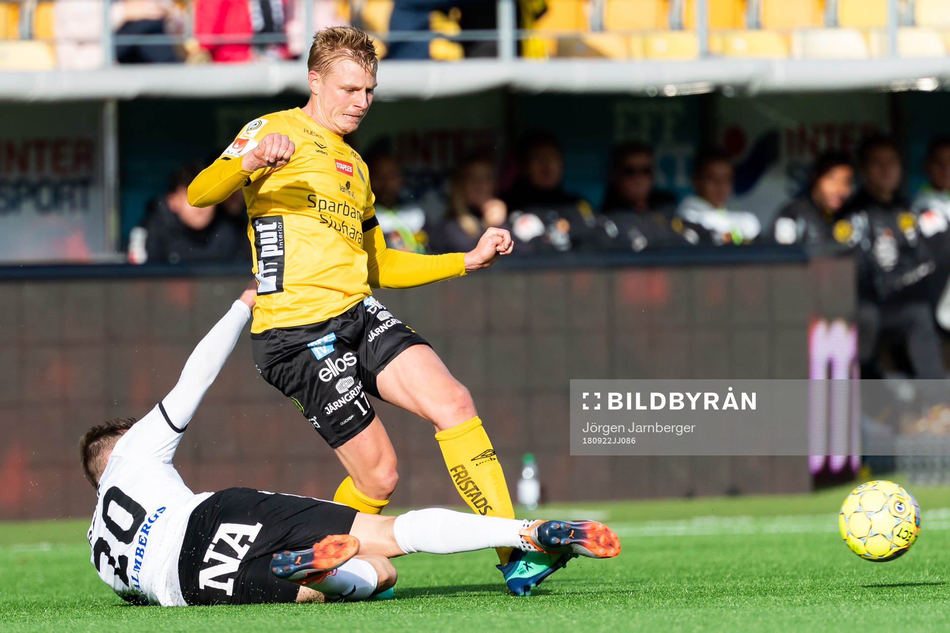 Elfsborgs Per Frick och Örebros Filip Rogic