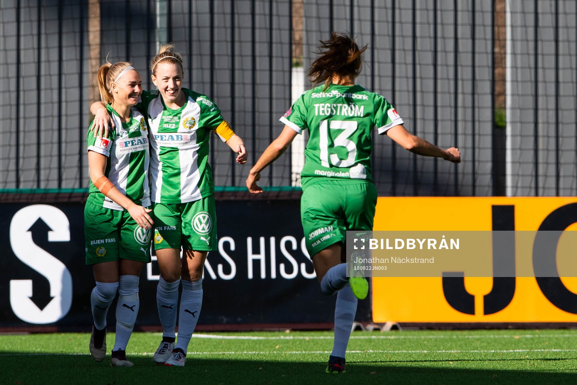 Hammarbys Martin Thörnberg gör 1-0