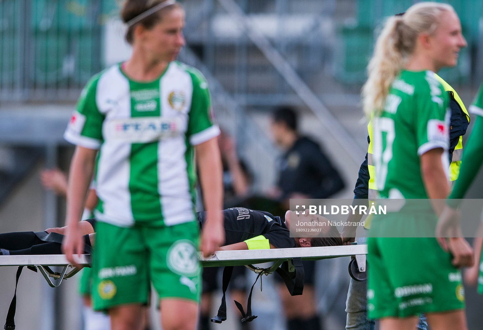 Göteborgs Beata Kollmats tas om hand