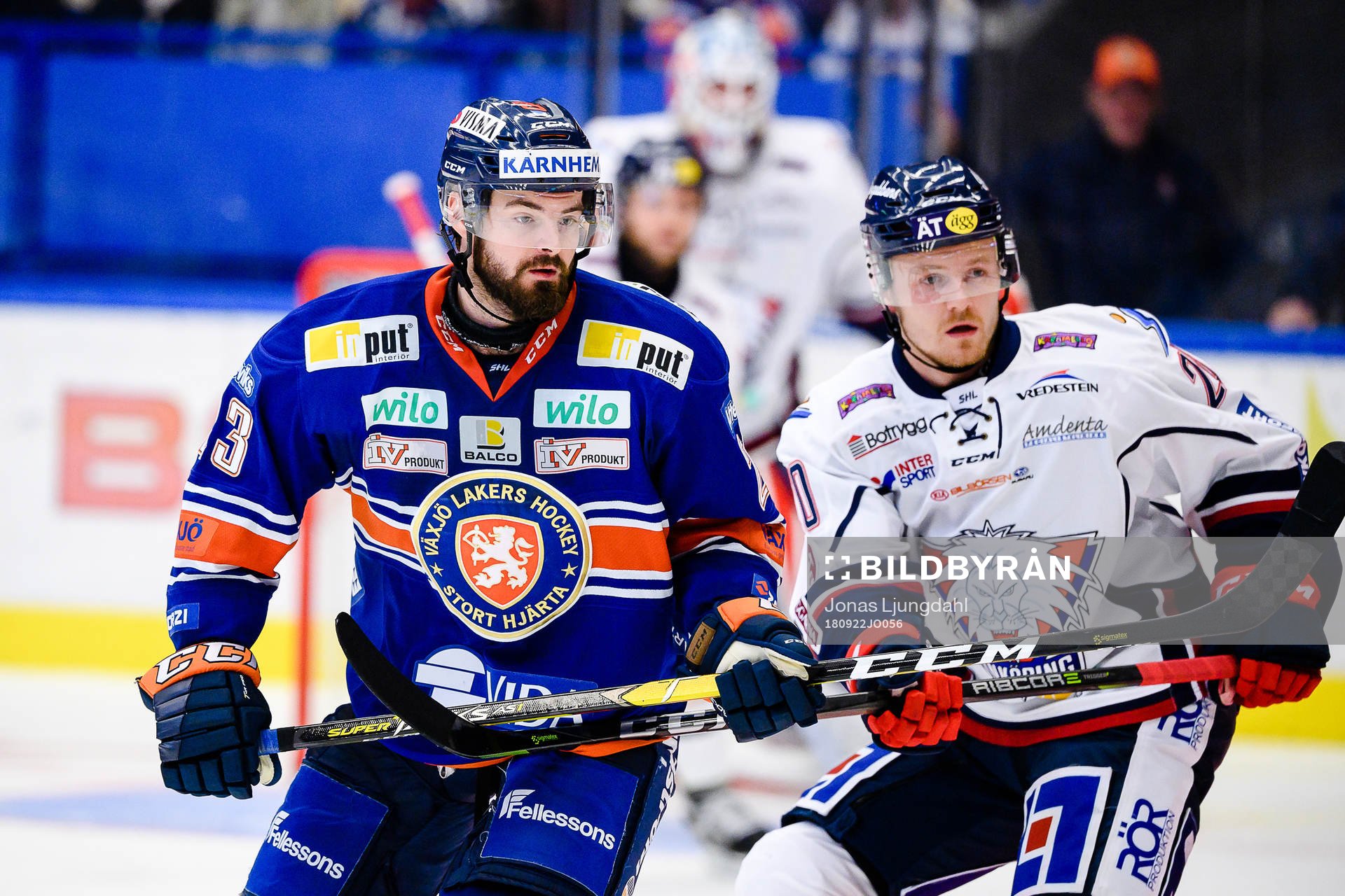 Växjös Roman Horak och Linköpings Nick Sörenssen