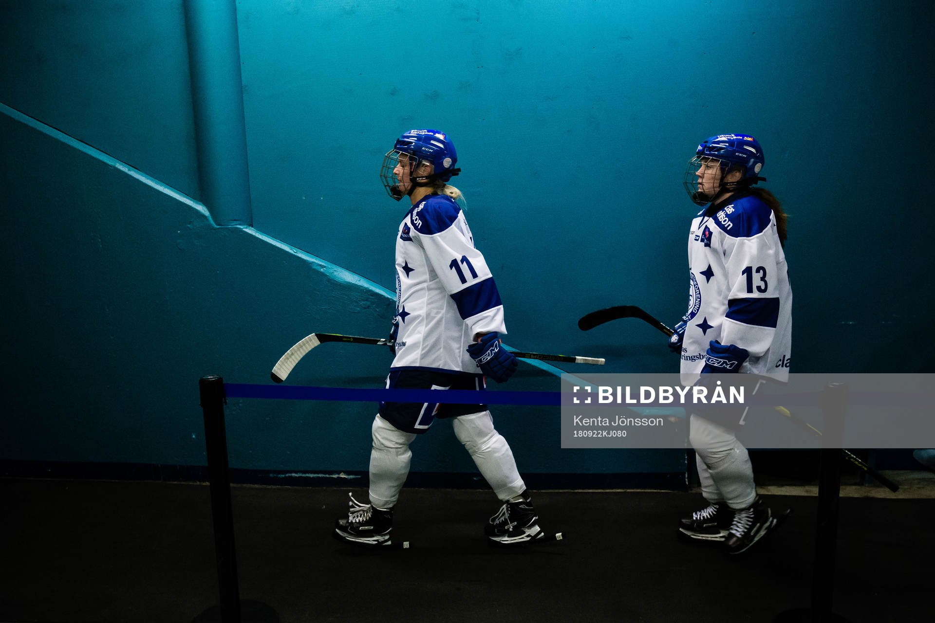 Leksands Hanna Lindqvist och Hanna Sköld innan