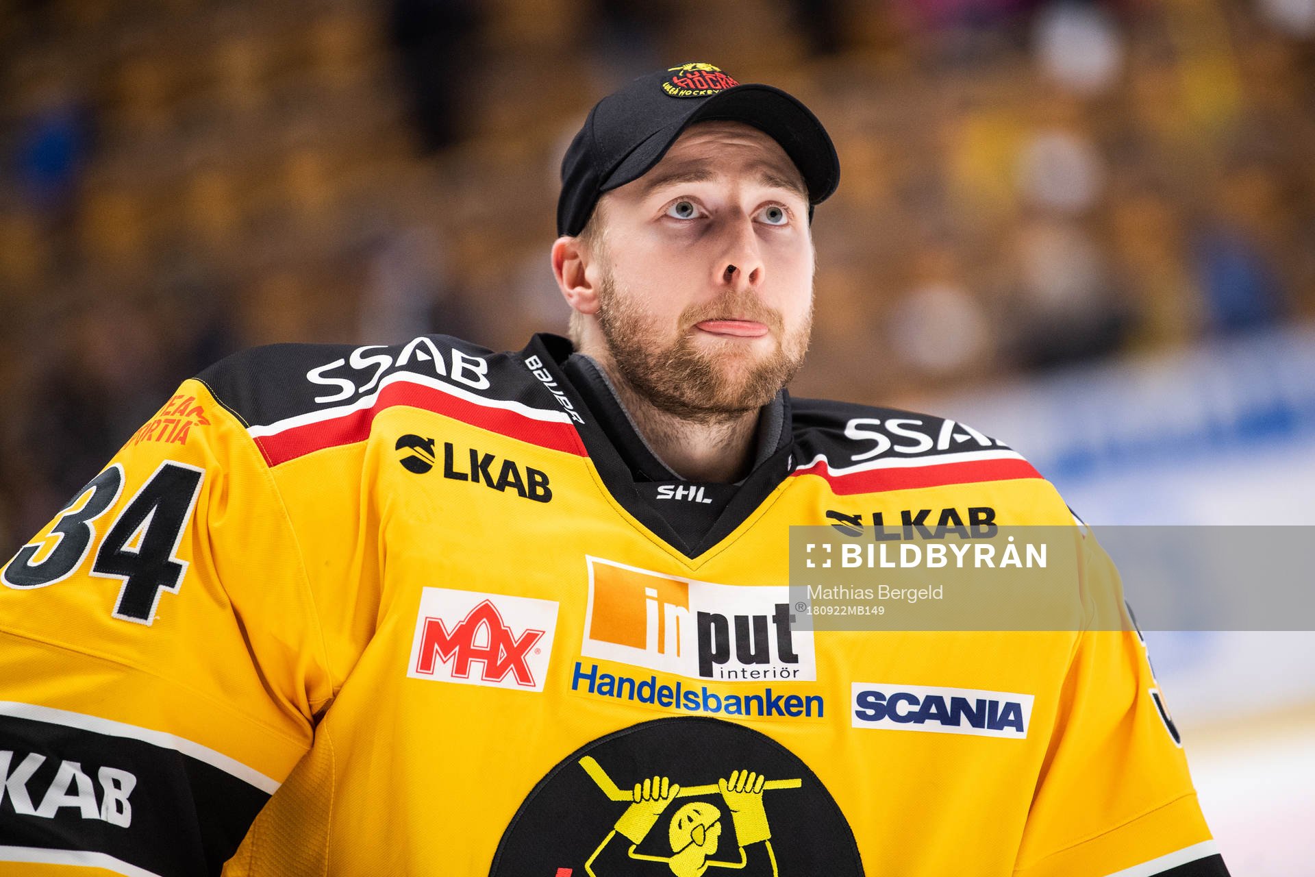 Luleås målvakt Joel Lassinatti