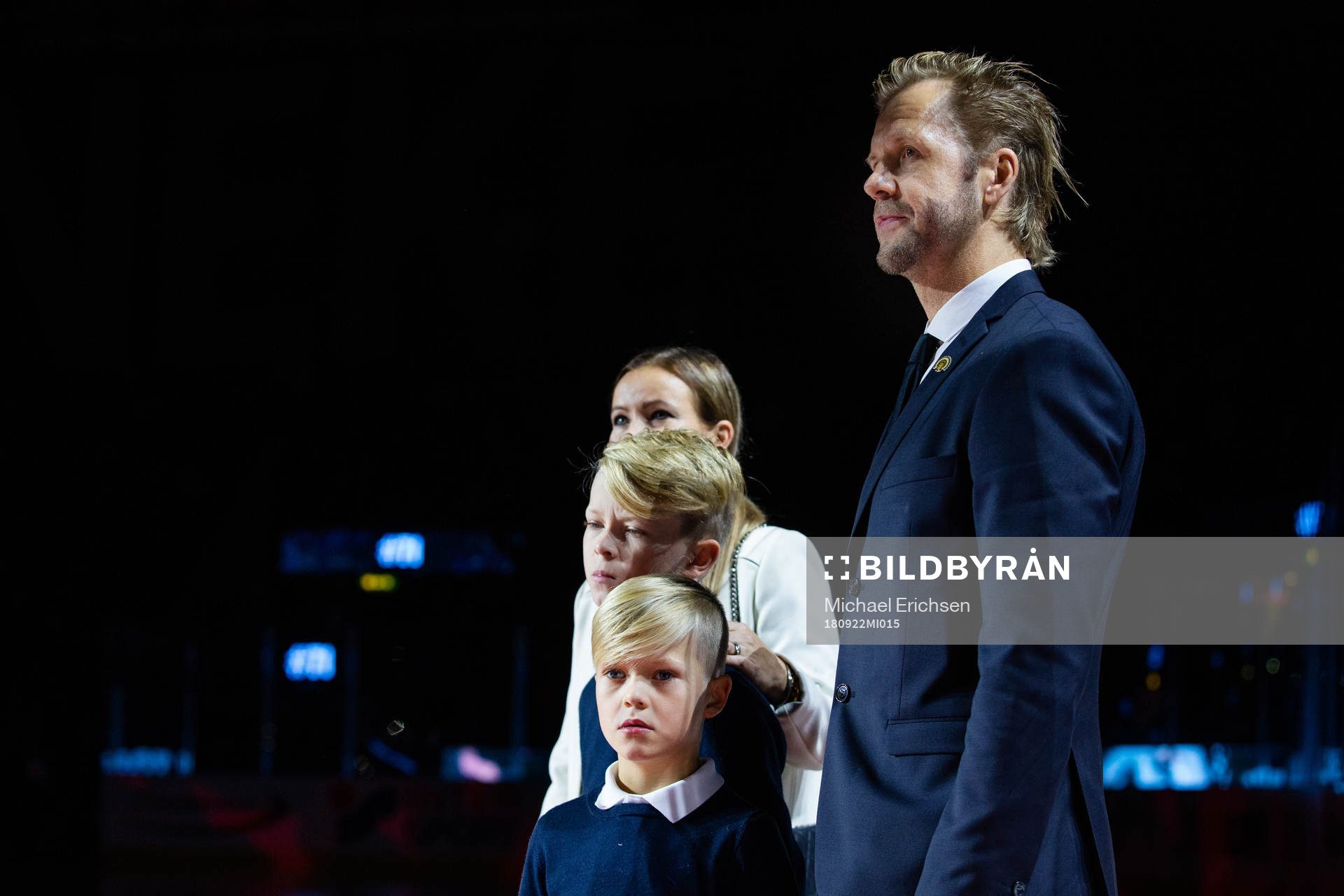 Tomi Kallio hyllas innan ishockeymatchen i SHL mellan