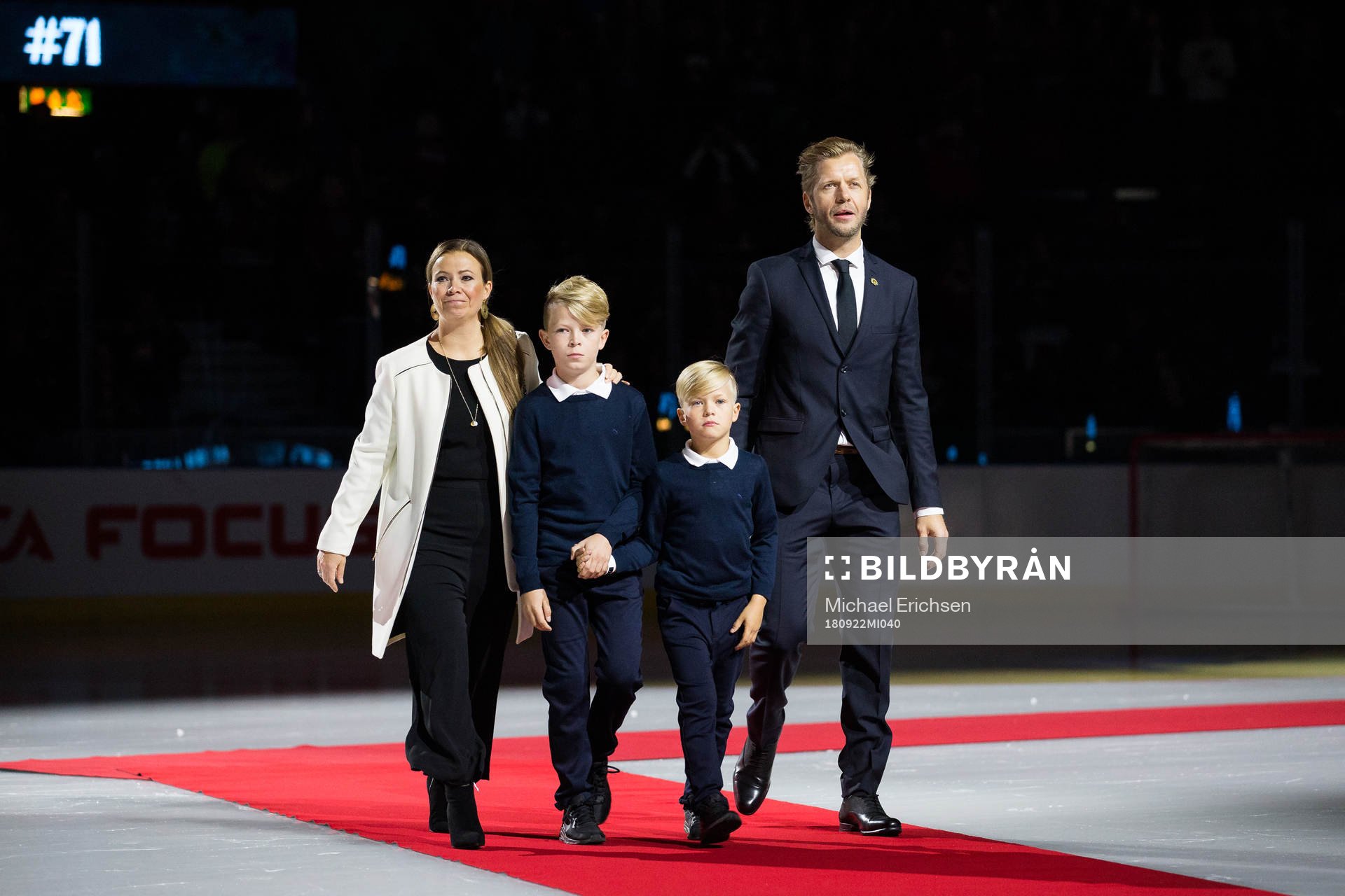 Tomi Kallio med familj