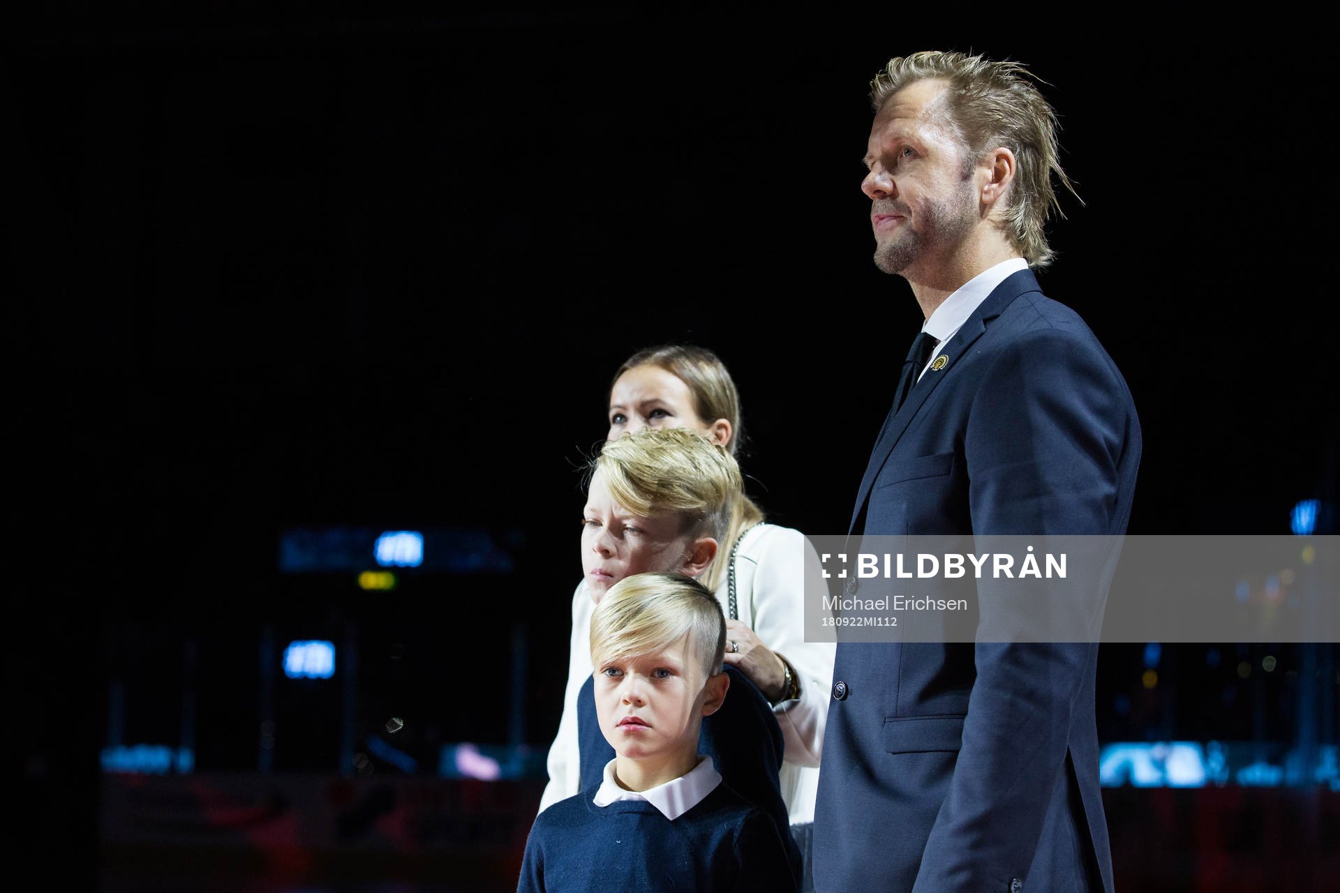 Tomi Kallio med familj