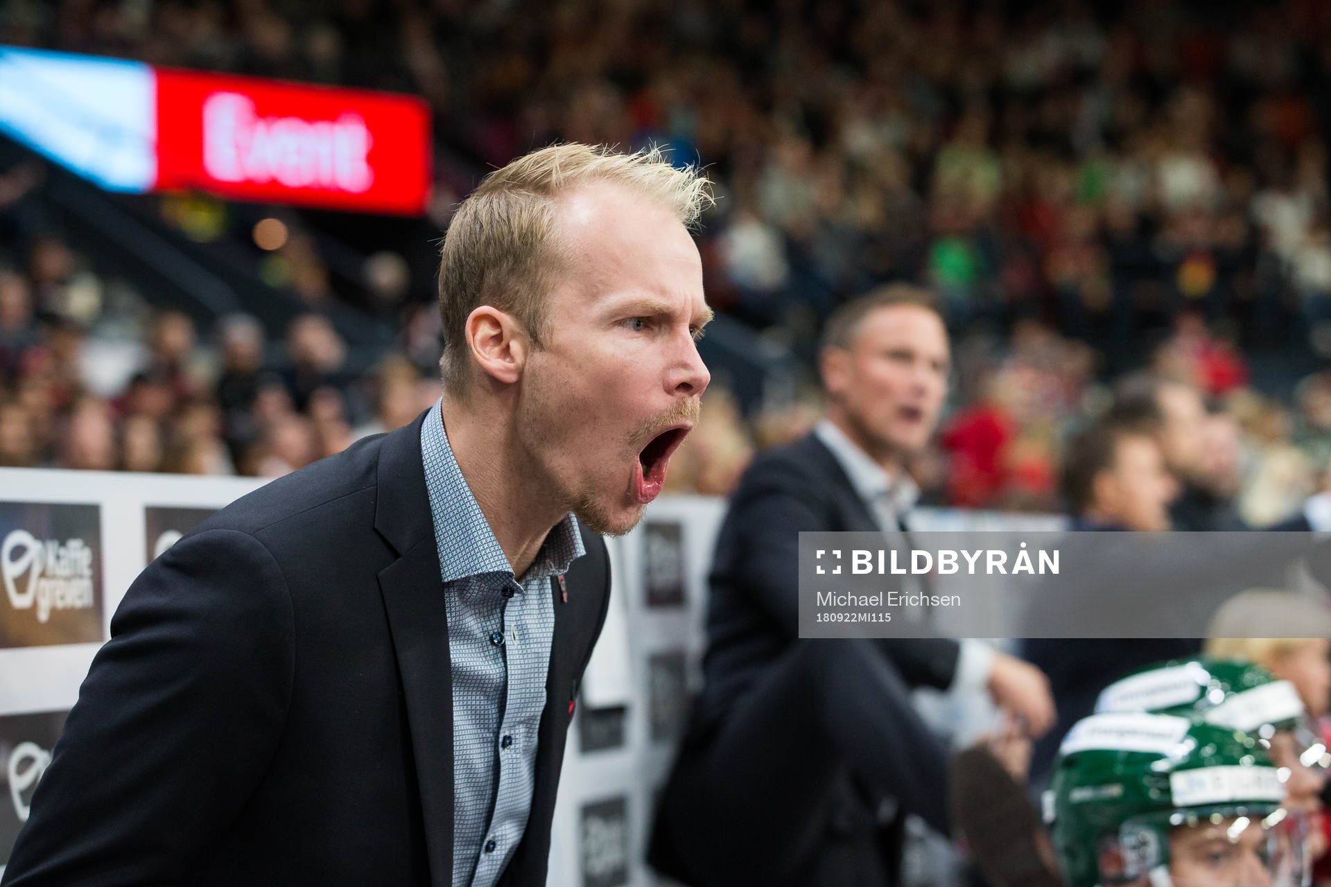 Frölundas assisterande tränare Johan Lundskog