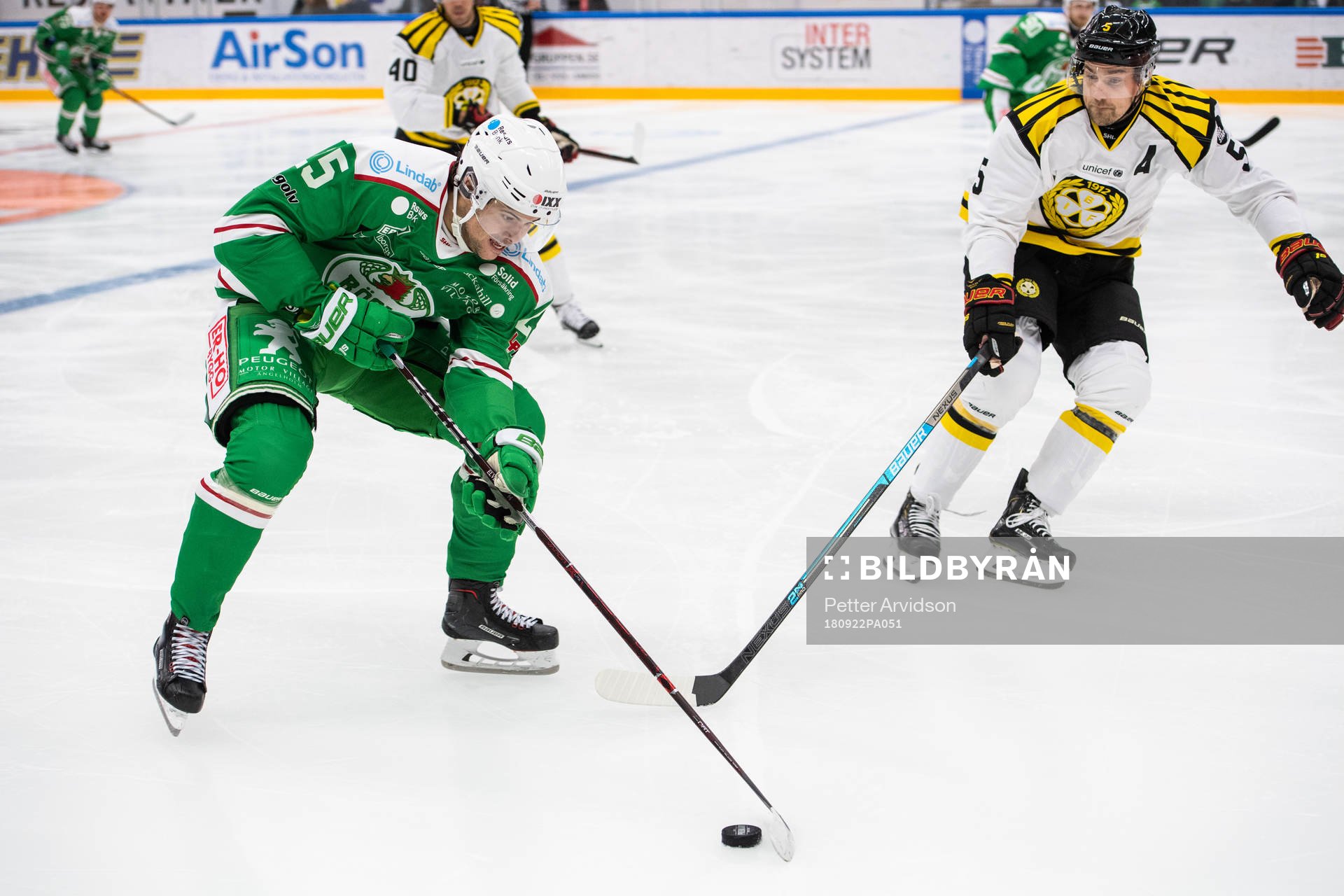 Rögles Ludvig Elvenes och Brynäs Lukas Kilström