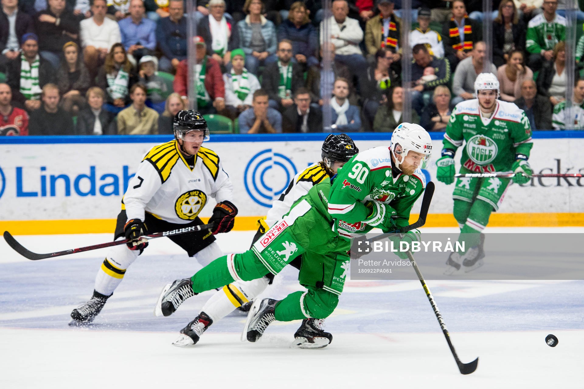 Rögles Ted Brithén och Brynäs Daniel Kristo