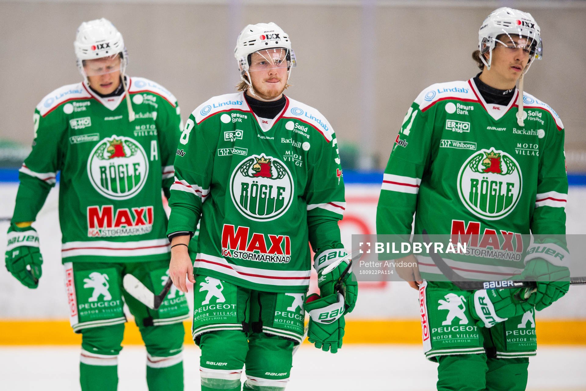 Rögles Linus Sandin och Mattias Sjögren deppar