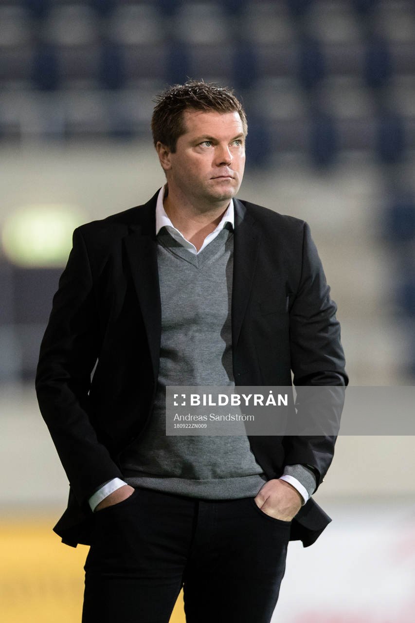 Norrköpings tränare Jens Gustafsson