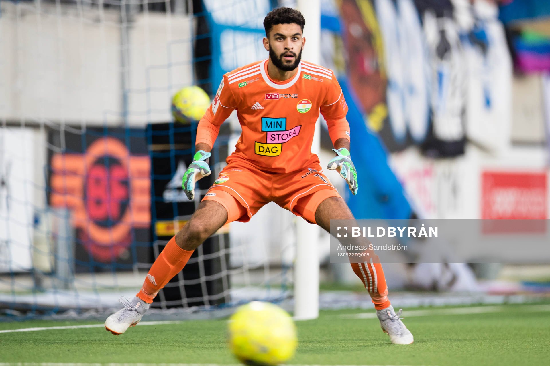 Dalkurds målvakt Sixten Mohlin