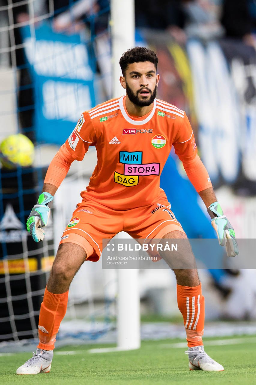 Dalkurds målvakt Sixten Mohlin