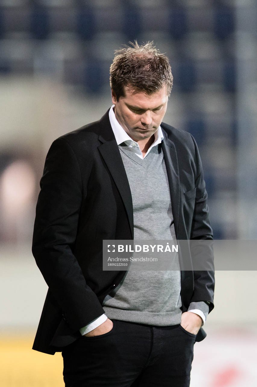 Norrköpings tränare Jens Gustafsson