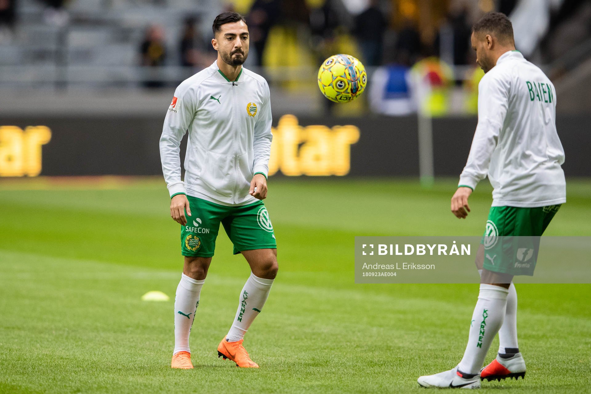 Hammarbys Jiloan Hamad och Serge-Junior Martinsson Ngouali