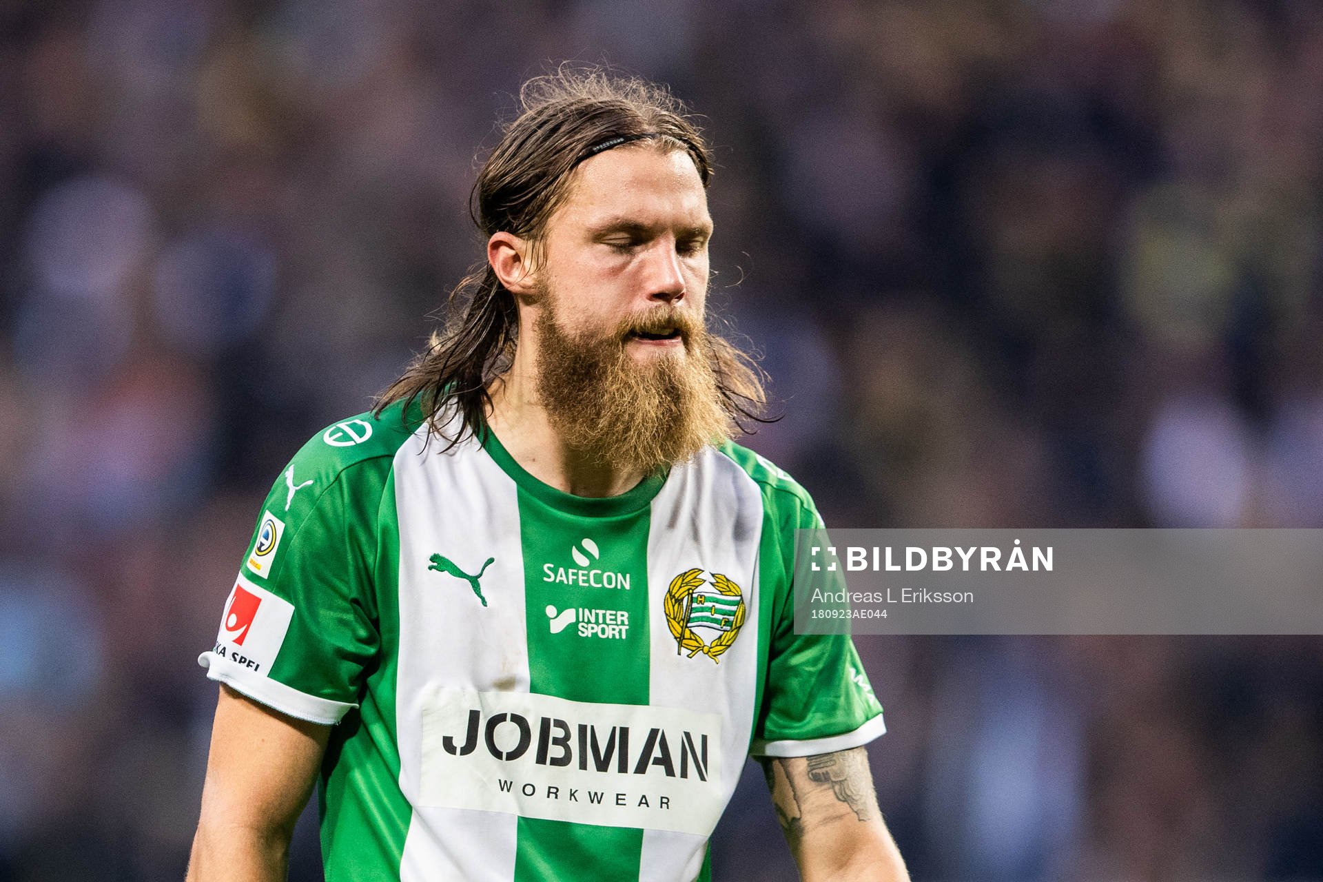 Hammarbys Björn Paulsen deppar